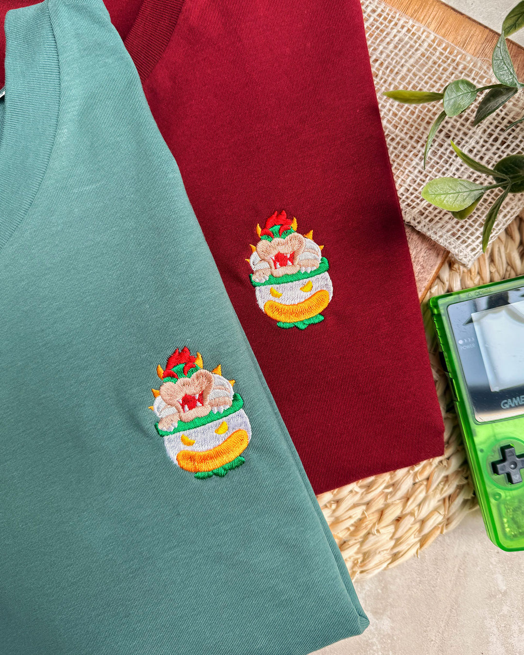T-shirt Brodé - Bowser