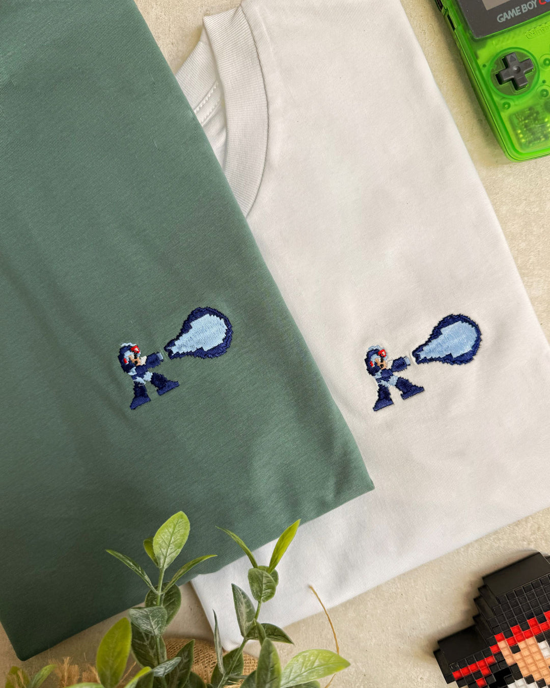 T-shirt Brodé - Mega Man