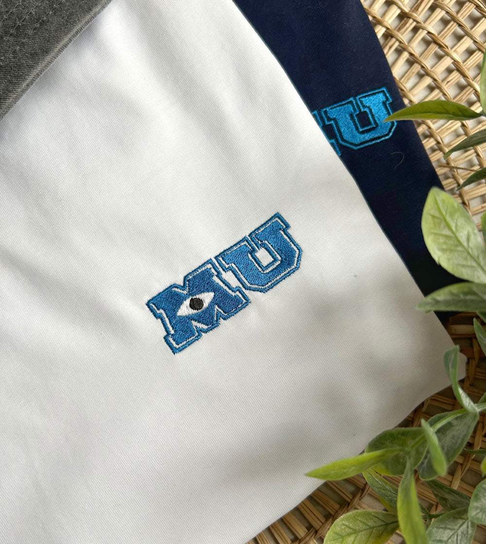 T-shirt Brodé - Monstres & Cie