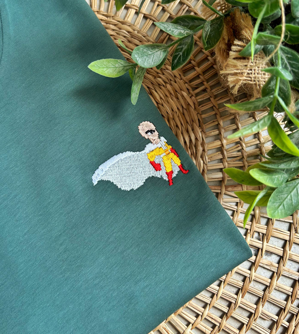 T-shirt brodé - One Punch Man