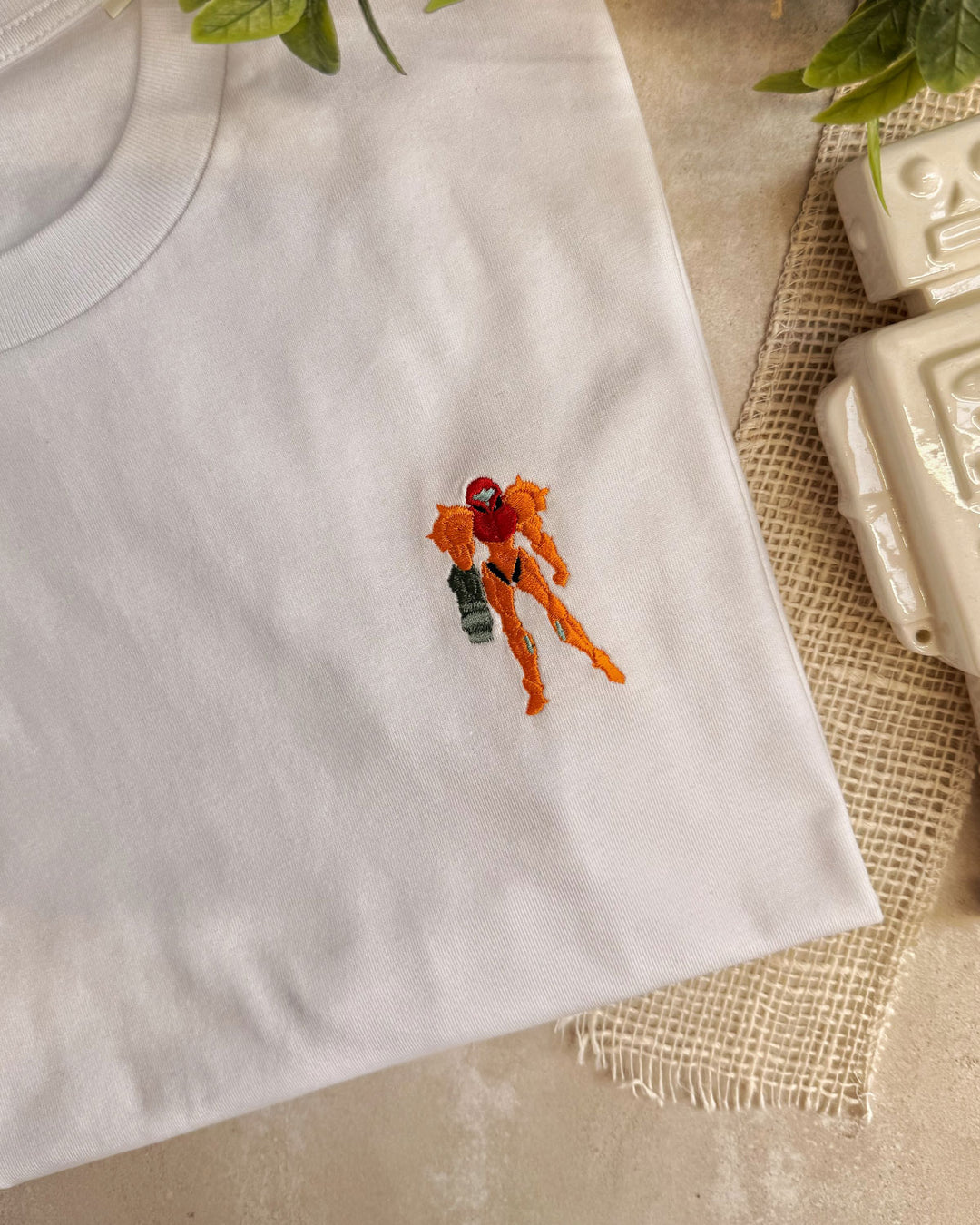 T-shirt Brodé - Metroid