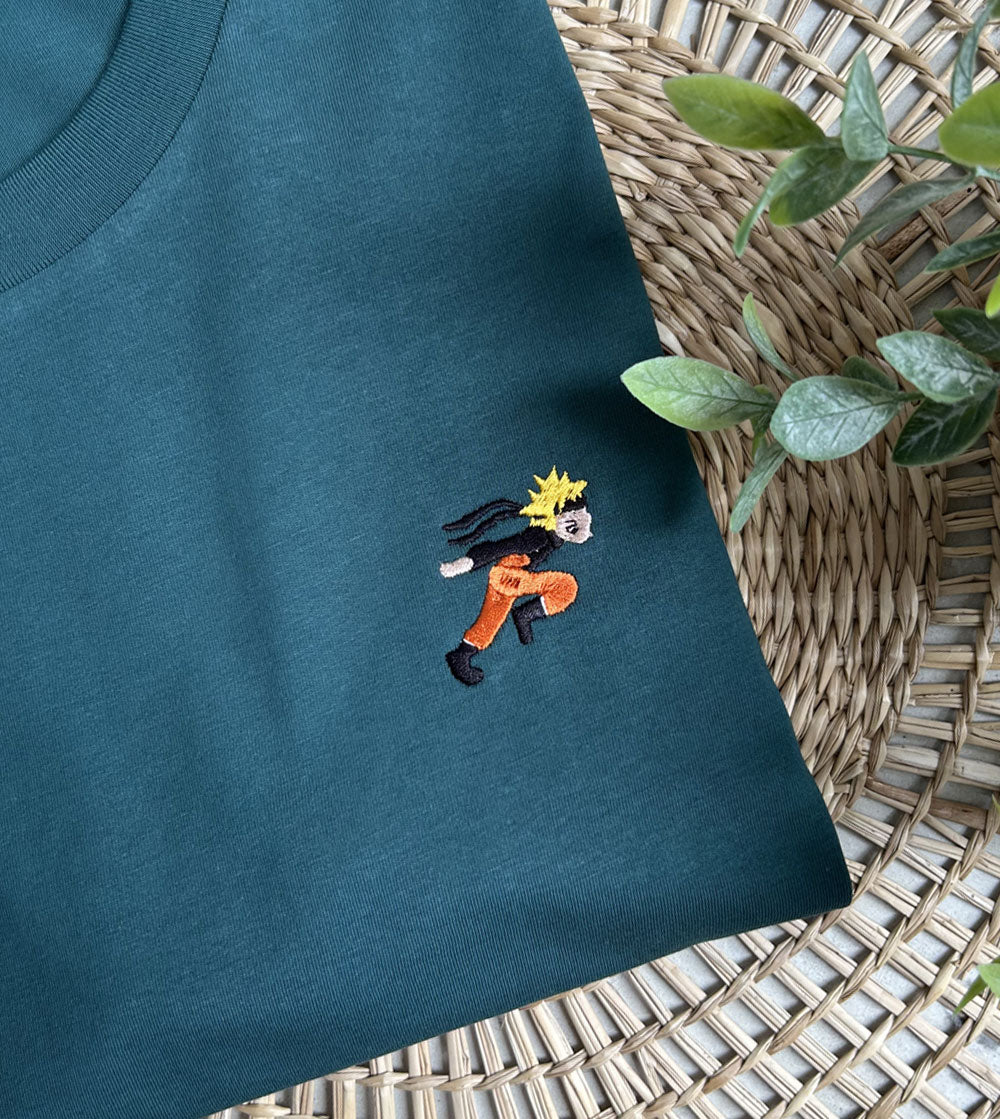 T-shirt brodé - Naruto Running