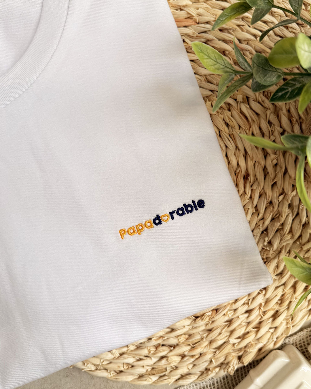 T-shirt brodé - Papadorable