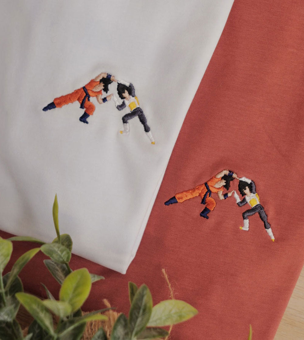 T-shirt brodé - Fusion