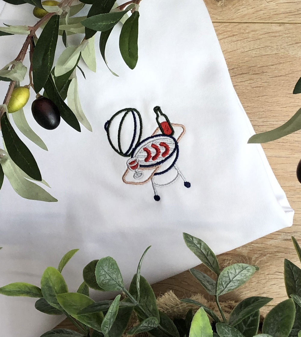T-shirt Brodé - Barbecue
