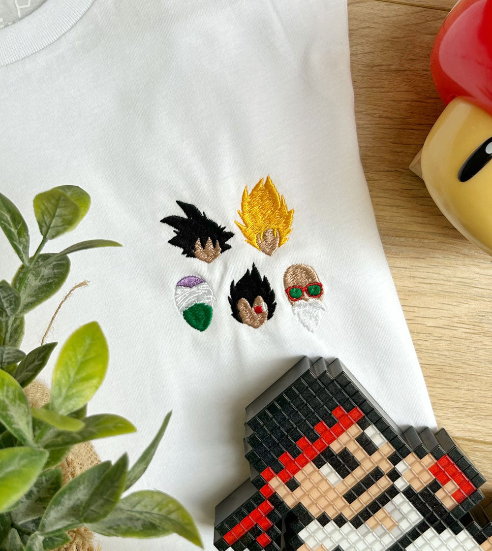 T-shirt Brodé - Dragon Ball