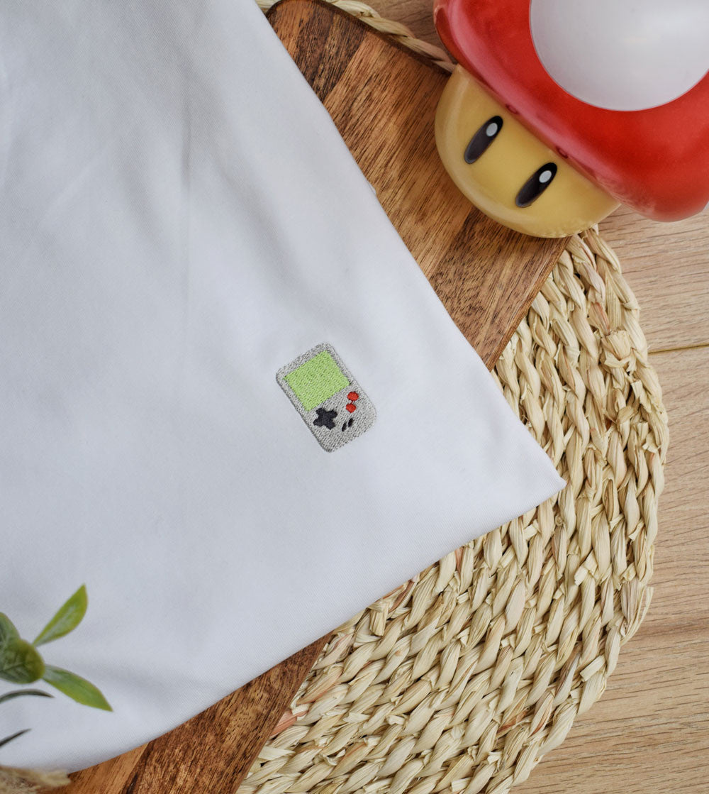 T-shirt Brodé - Game Boy