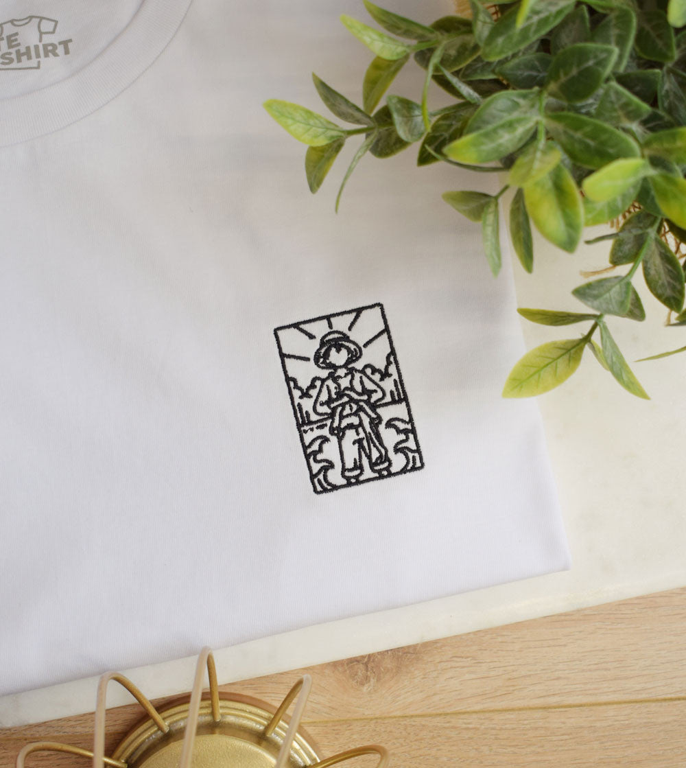 T-shirt Brodé - Le Roi des Pirates