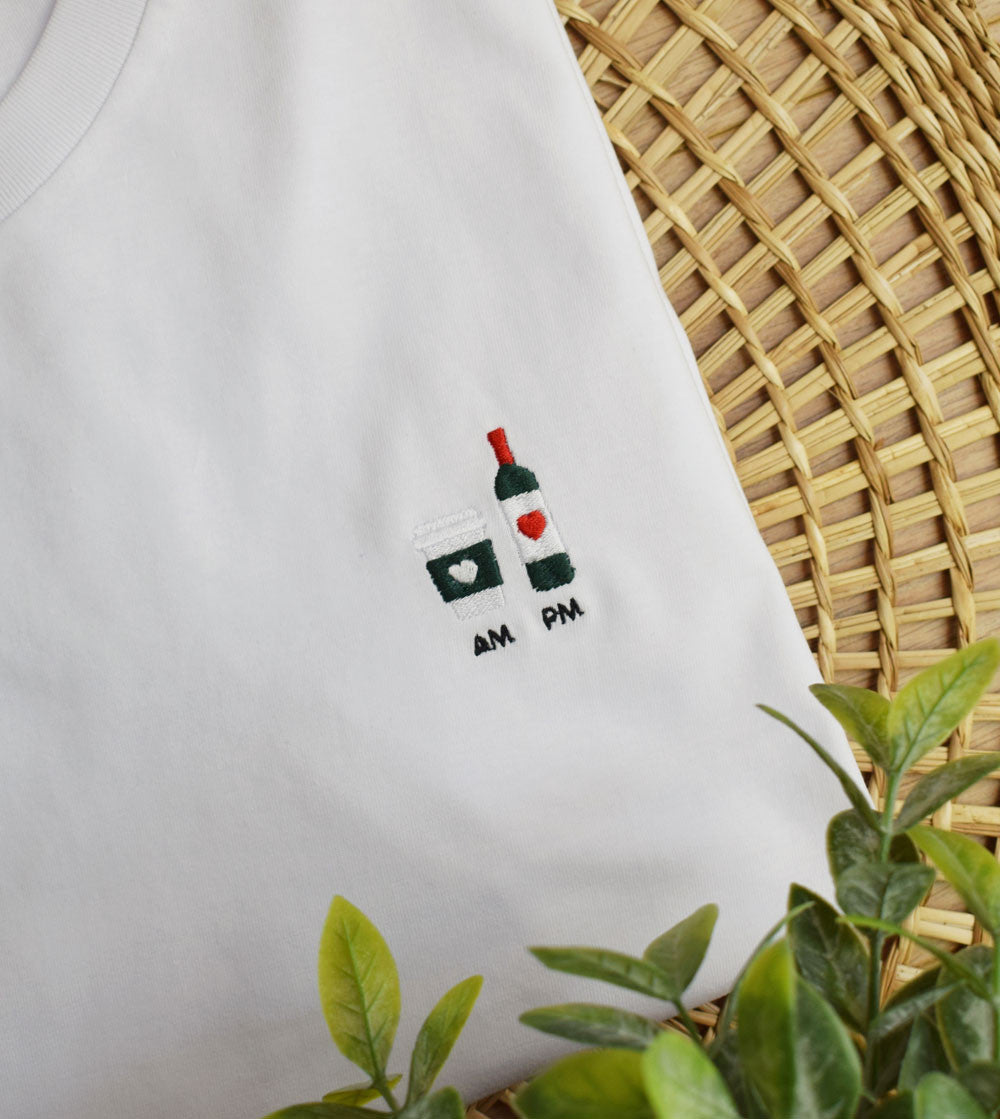 T-shirt Brodé - Matin & Soir