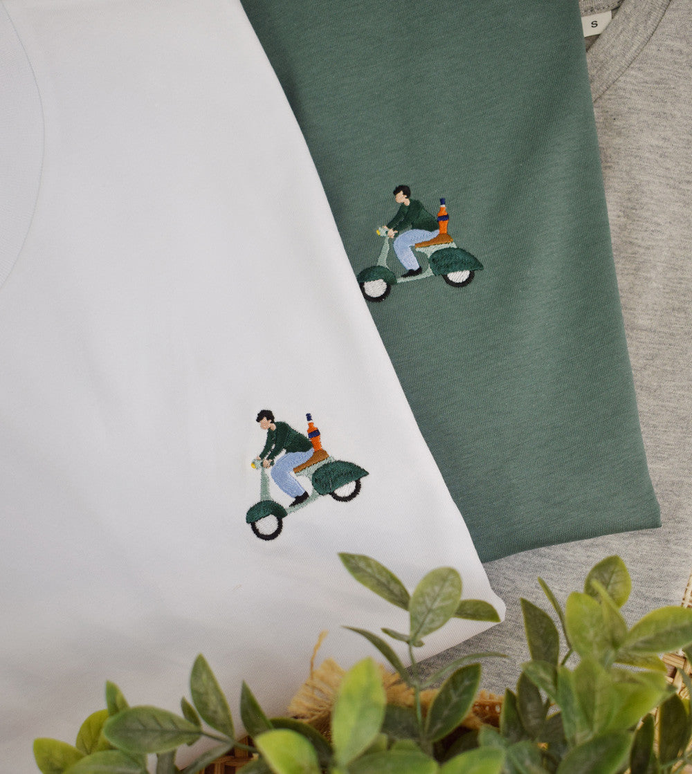 T-shirt Brodé - VespApérol
