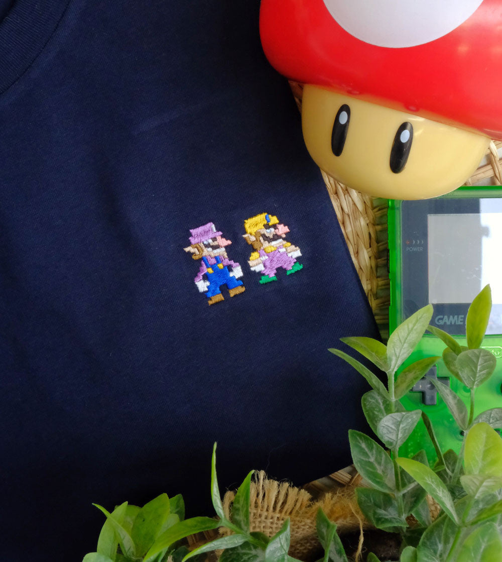 T-shirt Brodé - Wario