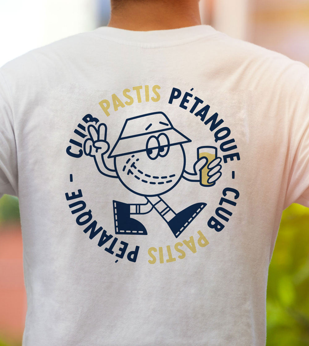 T-shirt Imprimé - Club Pastis Pétanque