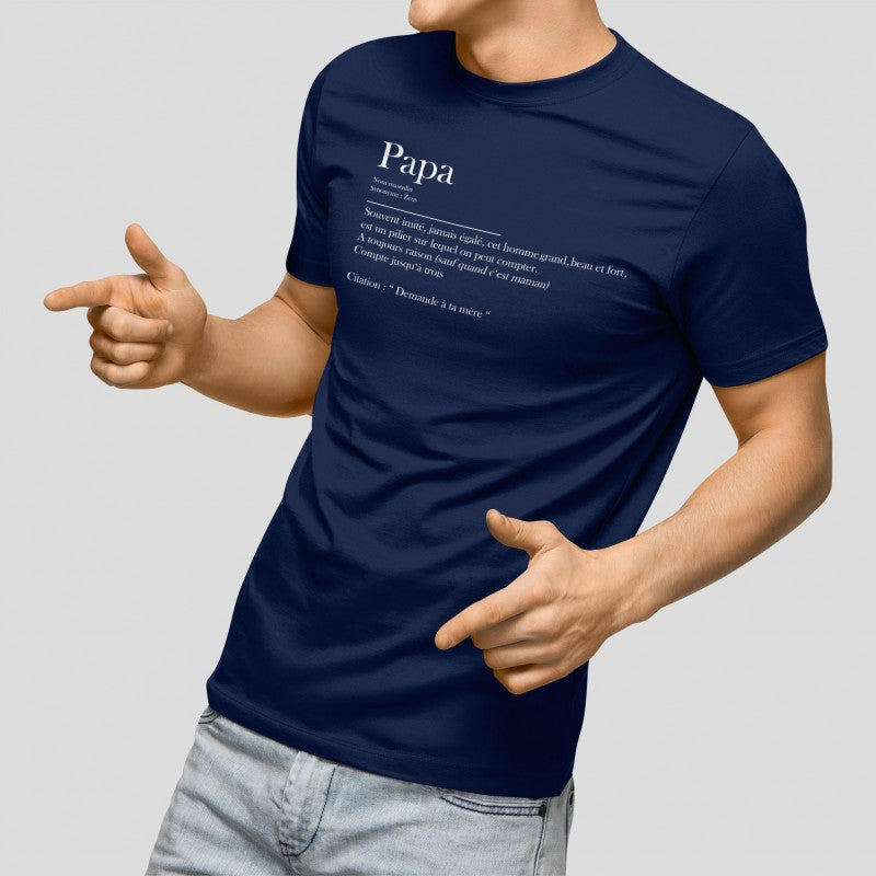 T-shirt Imprimé - Définition Papa
