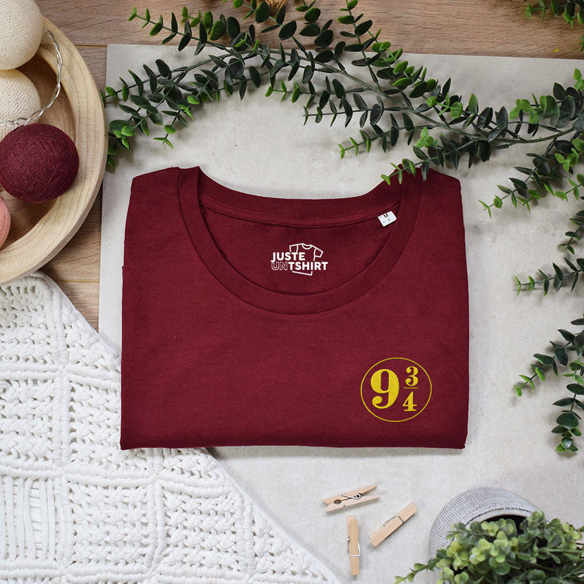 T-shirt Brodé - Voie 9 3/4