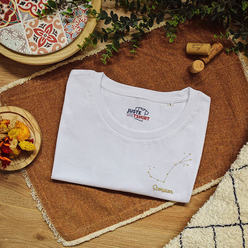 T-shirt brodé - Scorpion