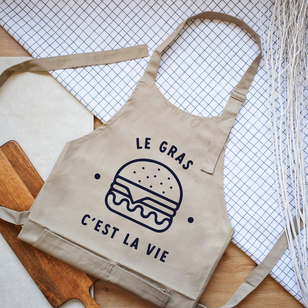 Tablier - Le gras c'est la vie