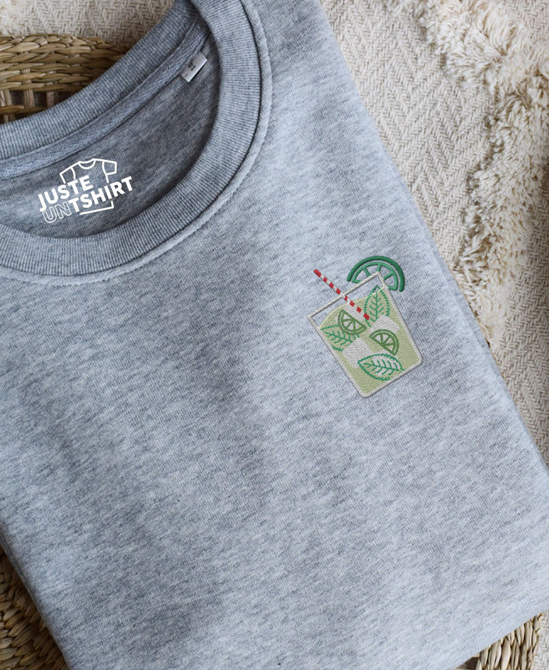 Sweat Brodé - Mojito