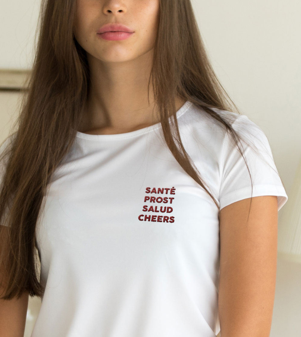 T-shirt Brodé - Santé