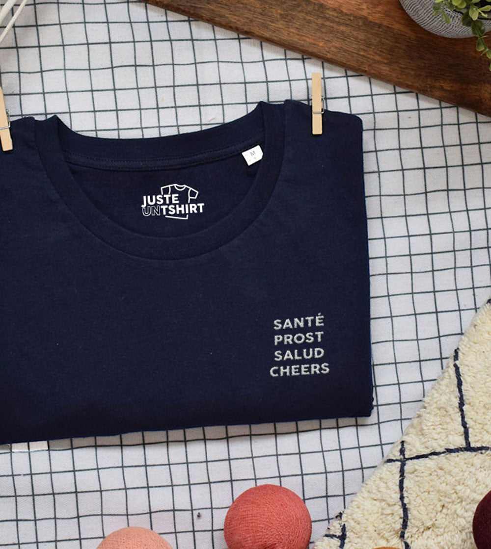 T-shirt Brodé - Santé