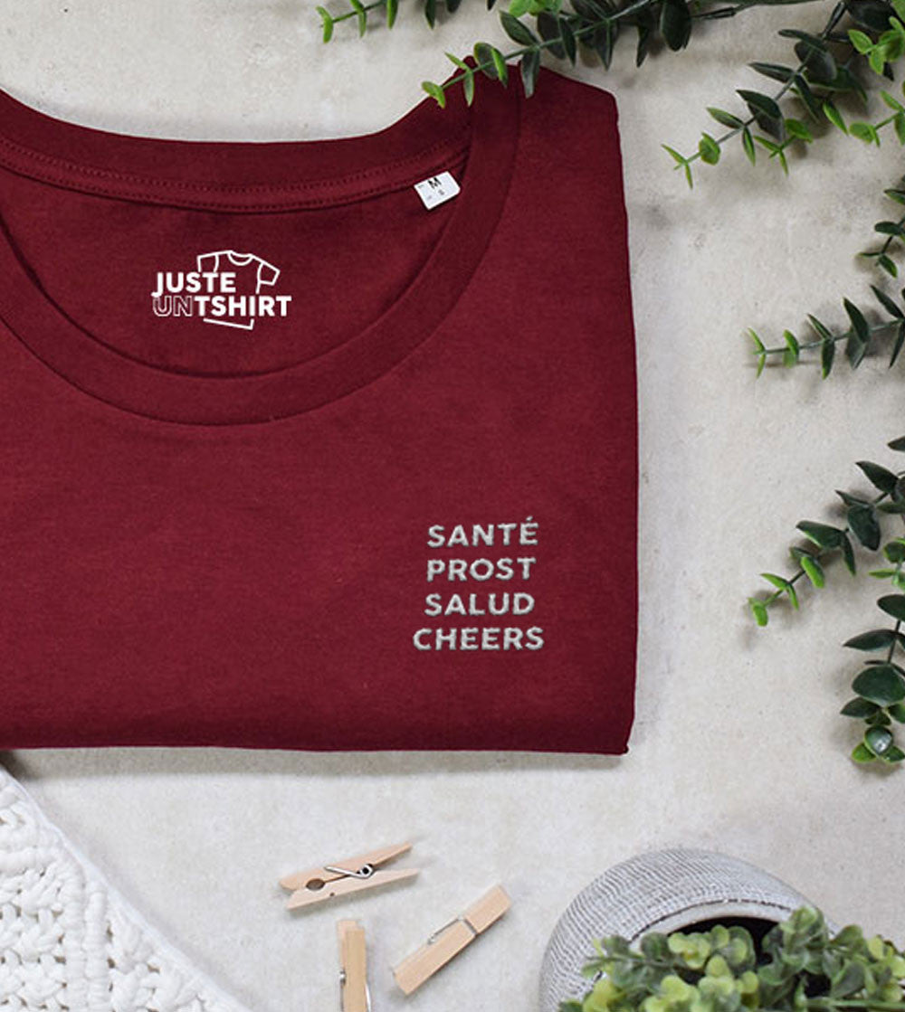 T-shirt Brodé - Santé