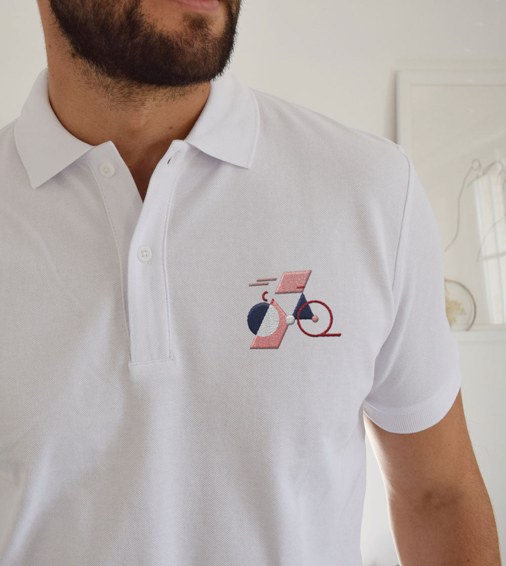 Polo Brodé - Vélo 3D