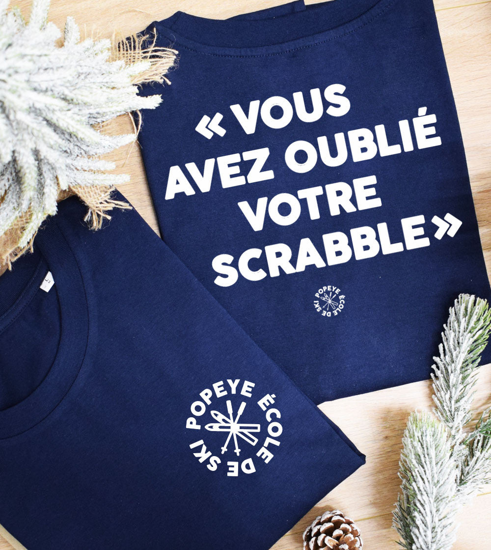 T-shirt imprimé - Vous avez oublié votre Scrabble