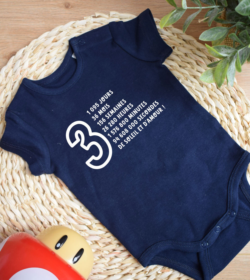 Body Bébé - 3 ans
