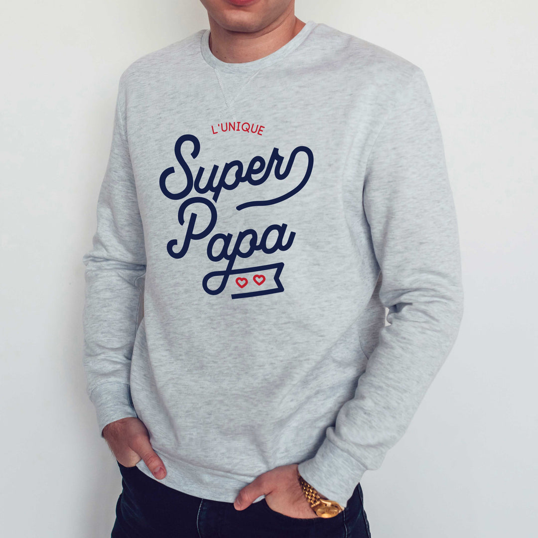 Sweat-Shirt Homme - Super Papa