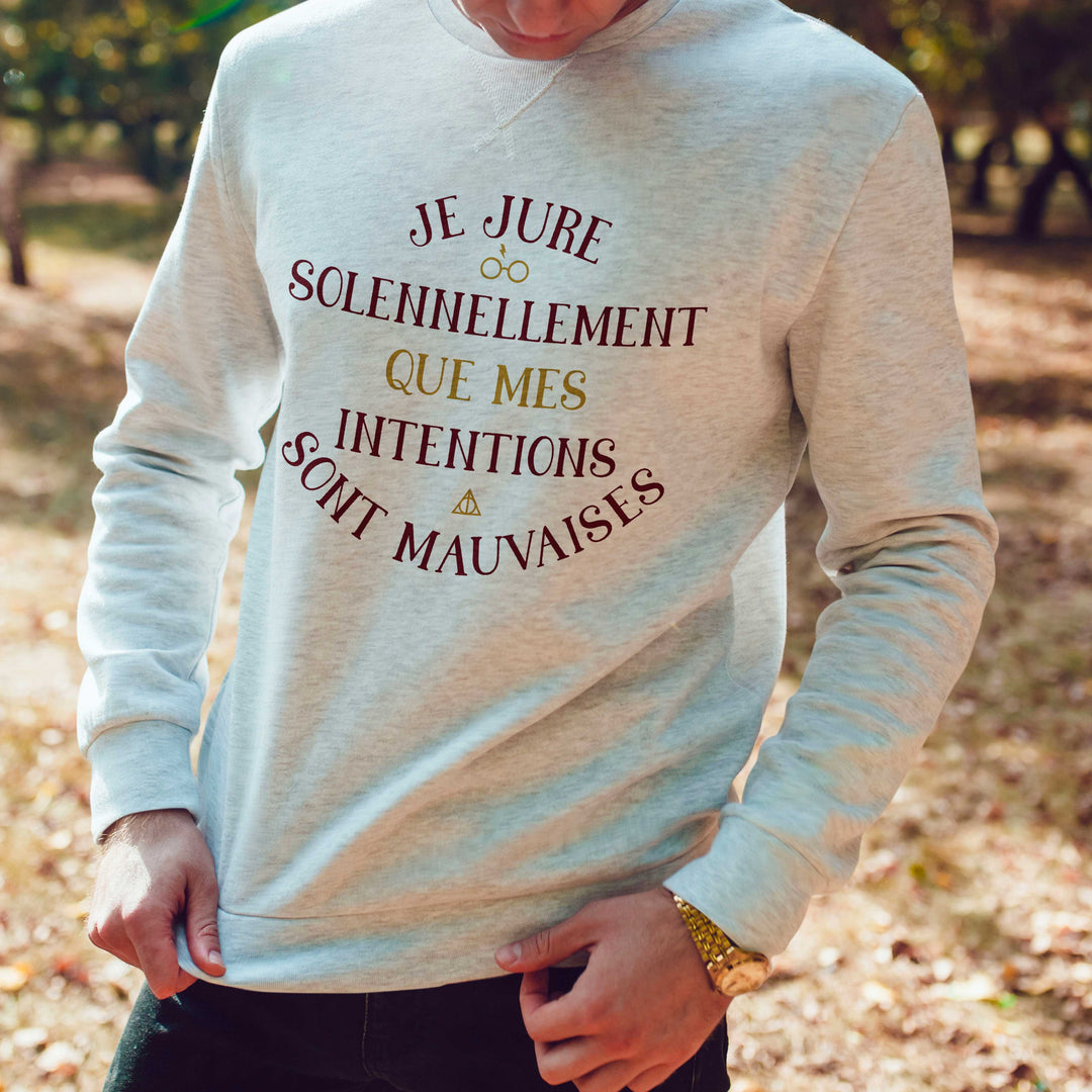 Sweat-shirt Homme - Je jure solennellement