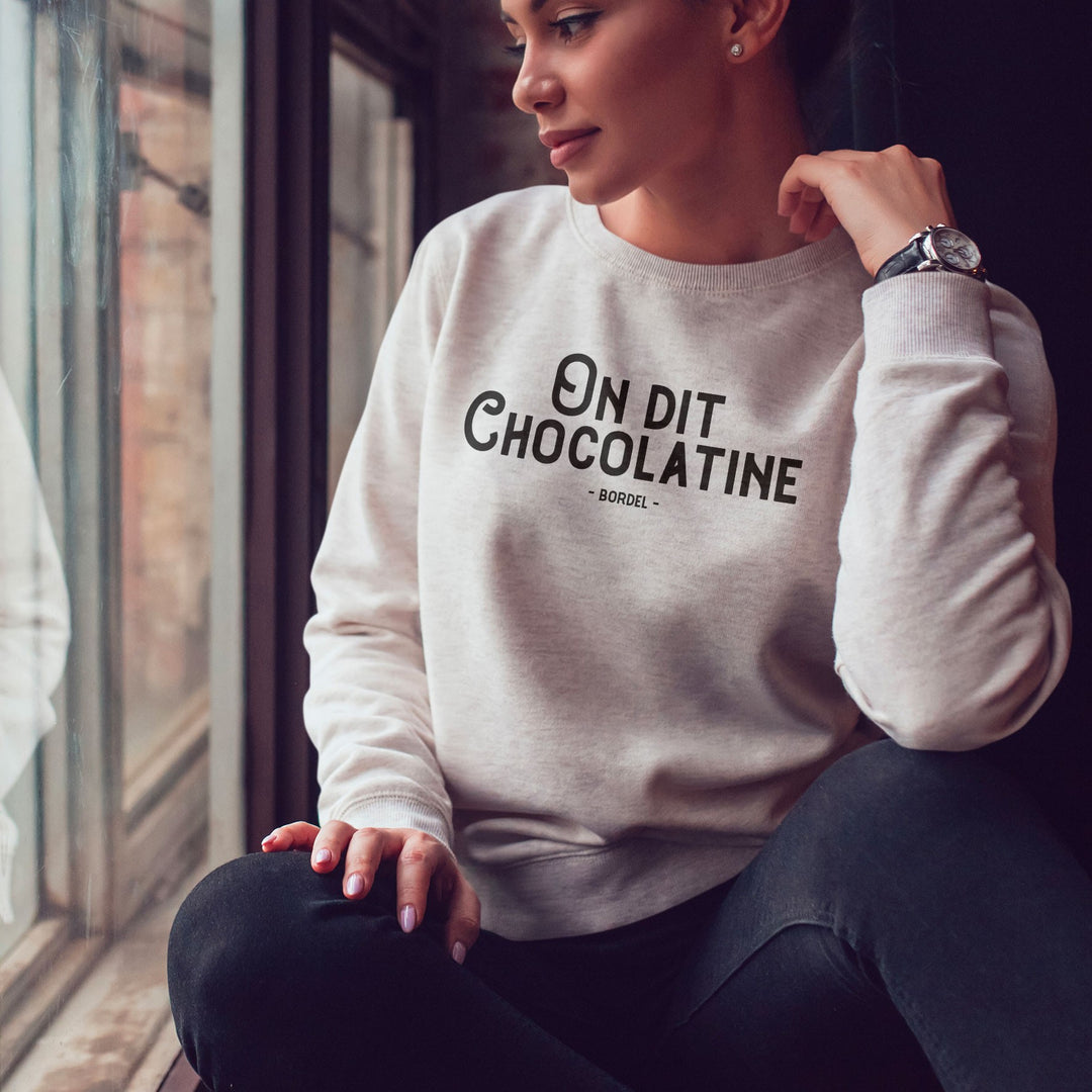 Sweat-shirt Femme - On dit Chocolatine