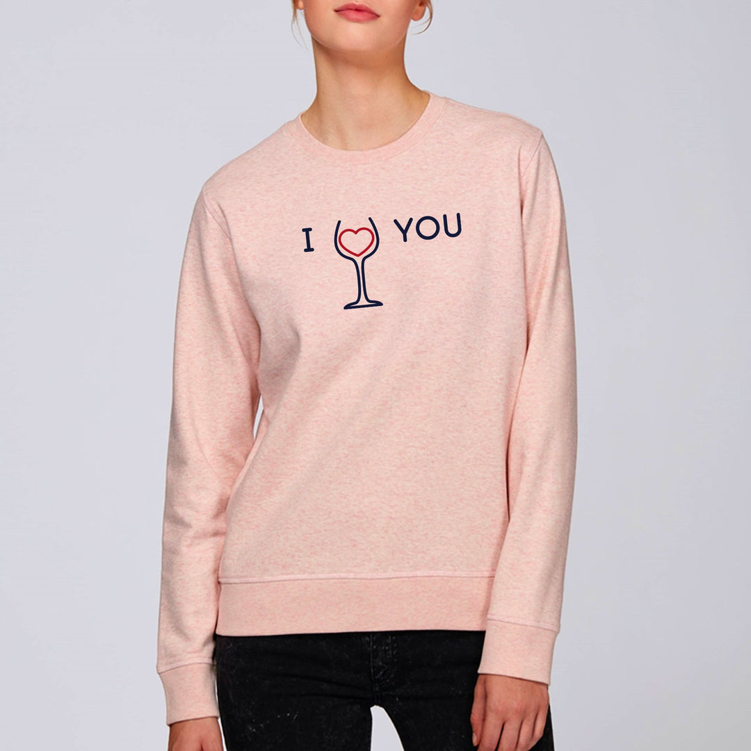 Sweat-shirt Femme - I love you