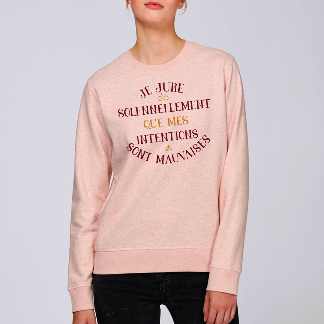Sweat-shirt Femme - Je jure solennellement