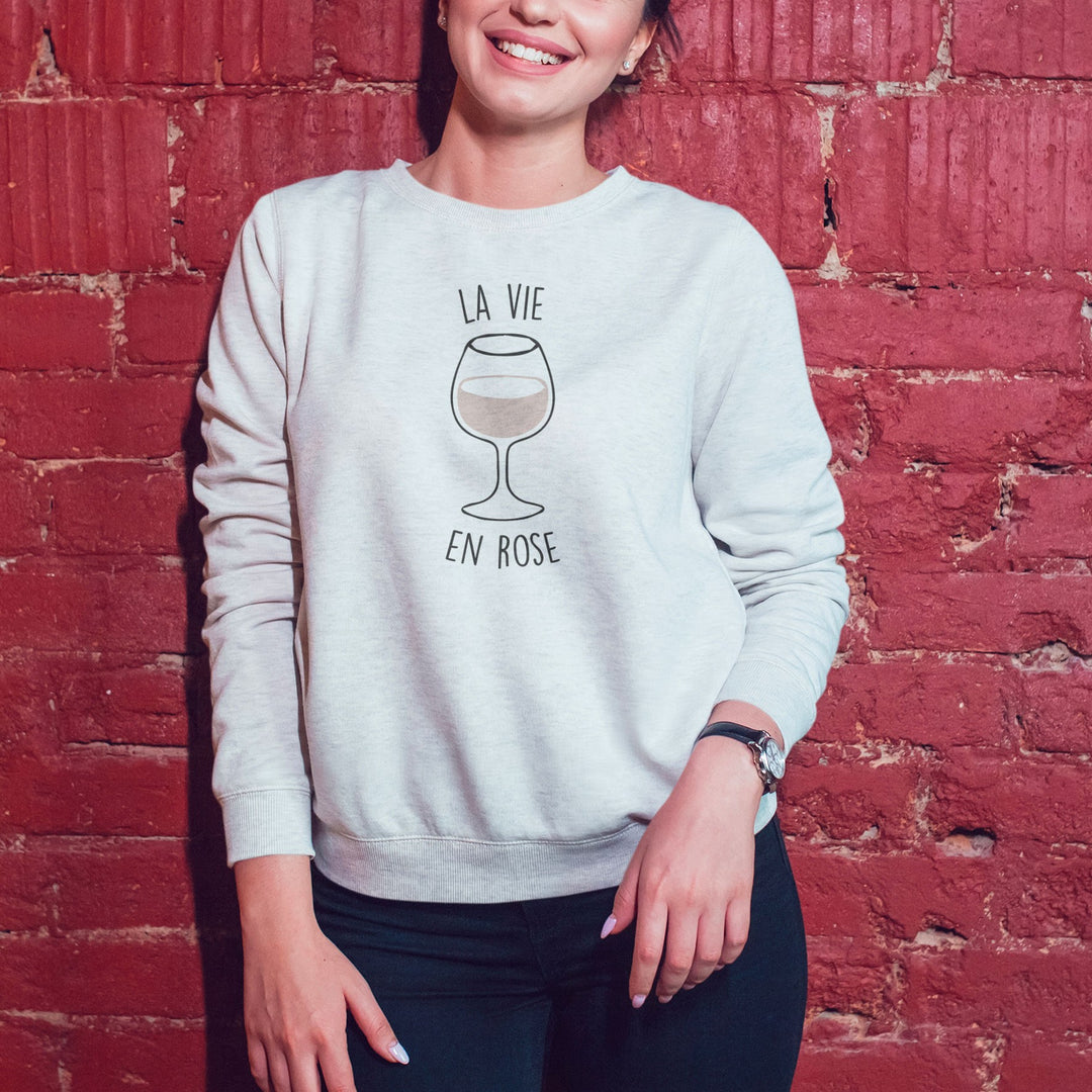 Sweat-shirt Femme - La vie en rose