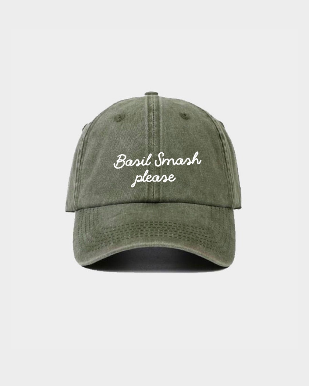 Casquette Brodée - Basil Smash