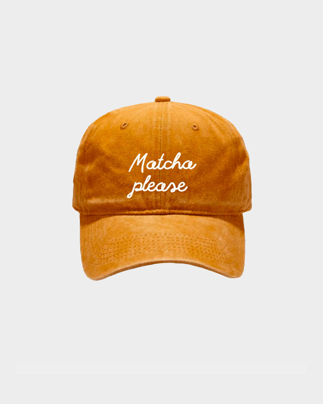 Casquette Brodée - Matcha Please