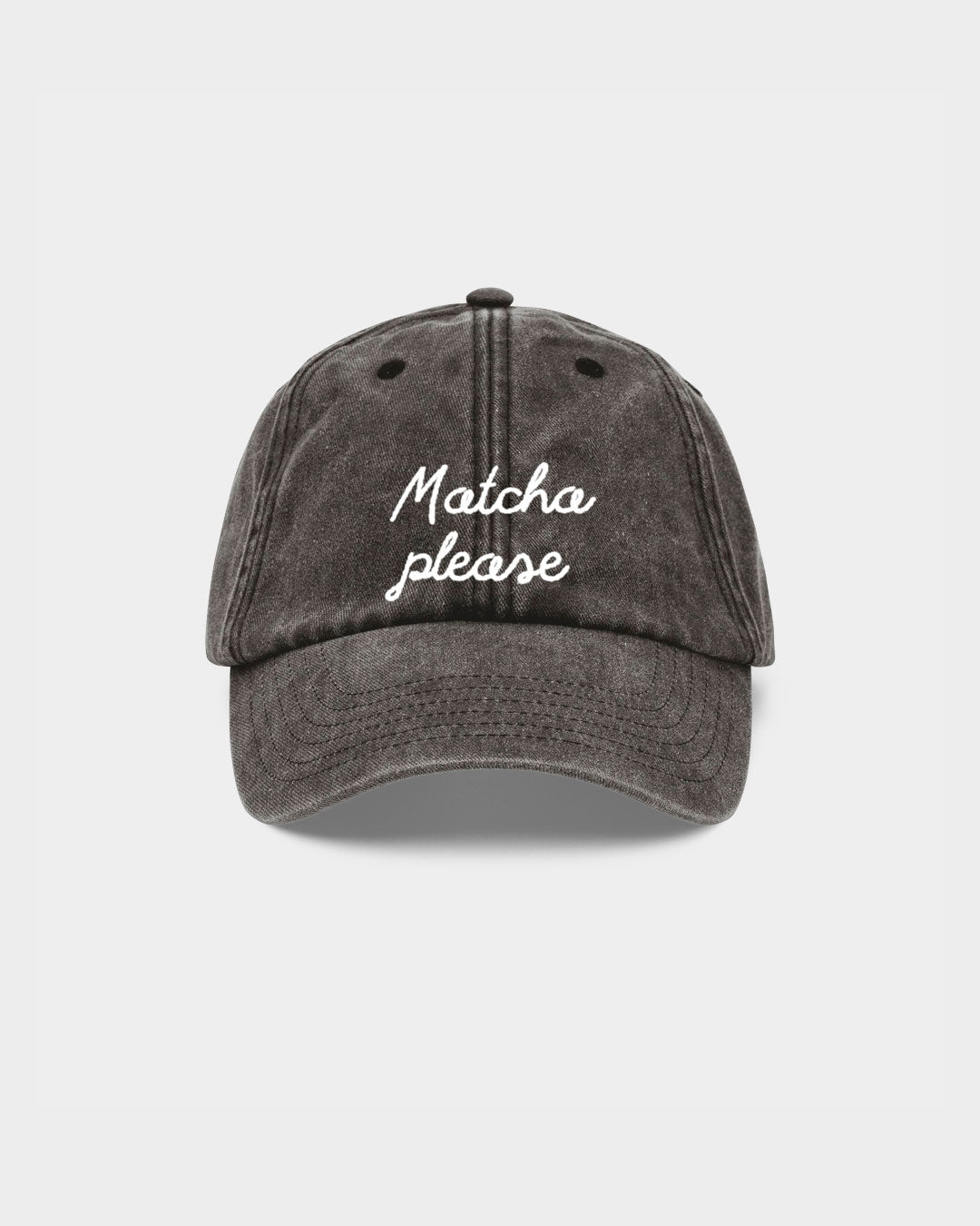 Casquette Brodée - Matcha Please