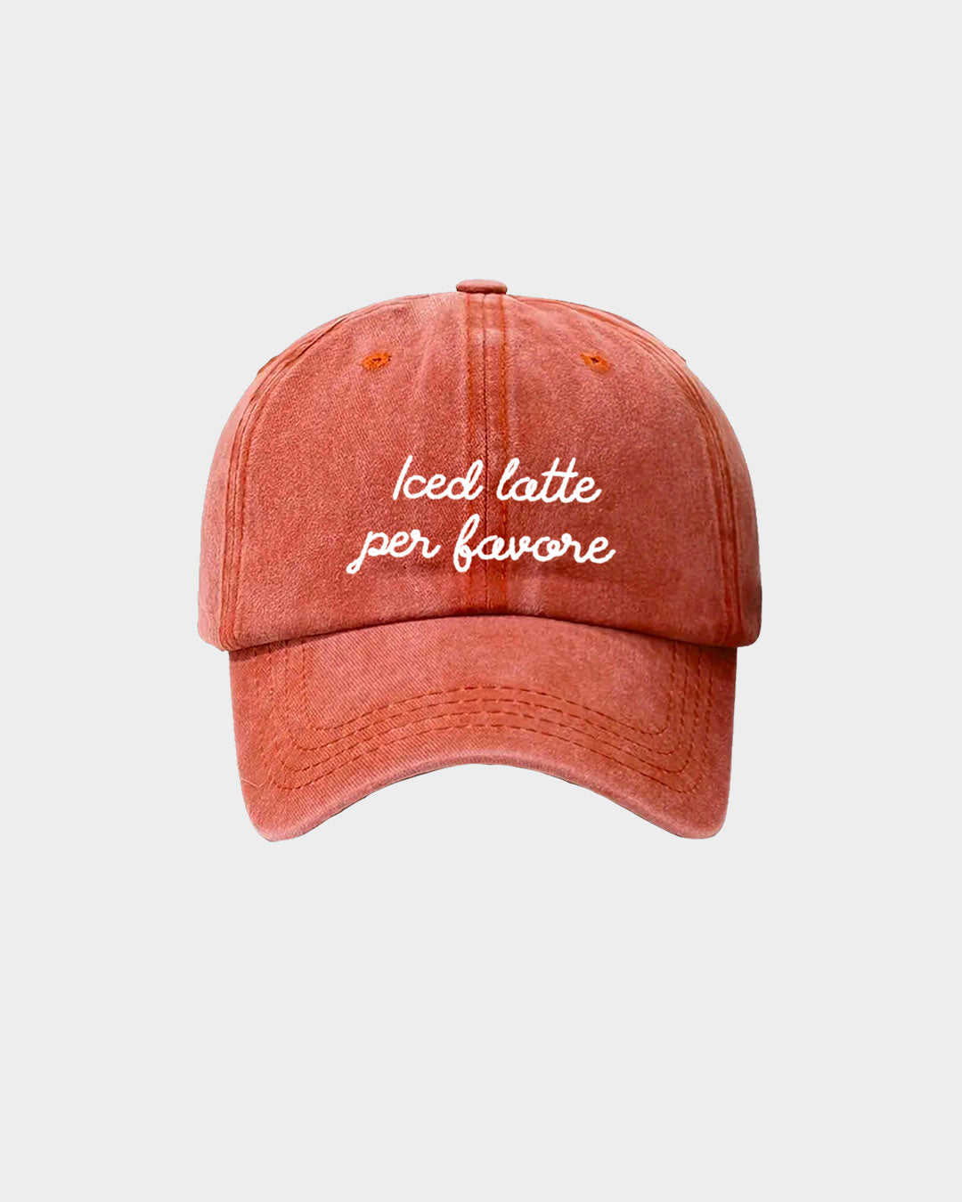 Casquette Brodée - Iced Latte