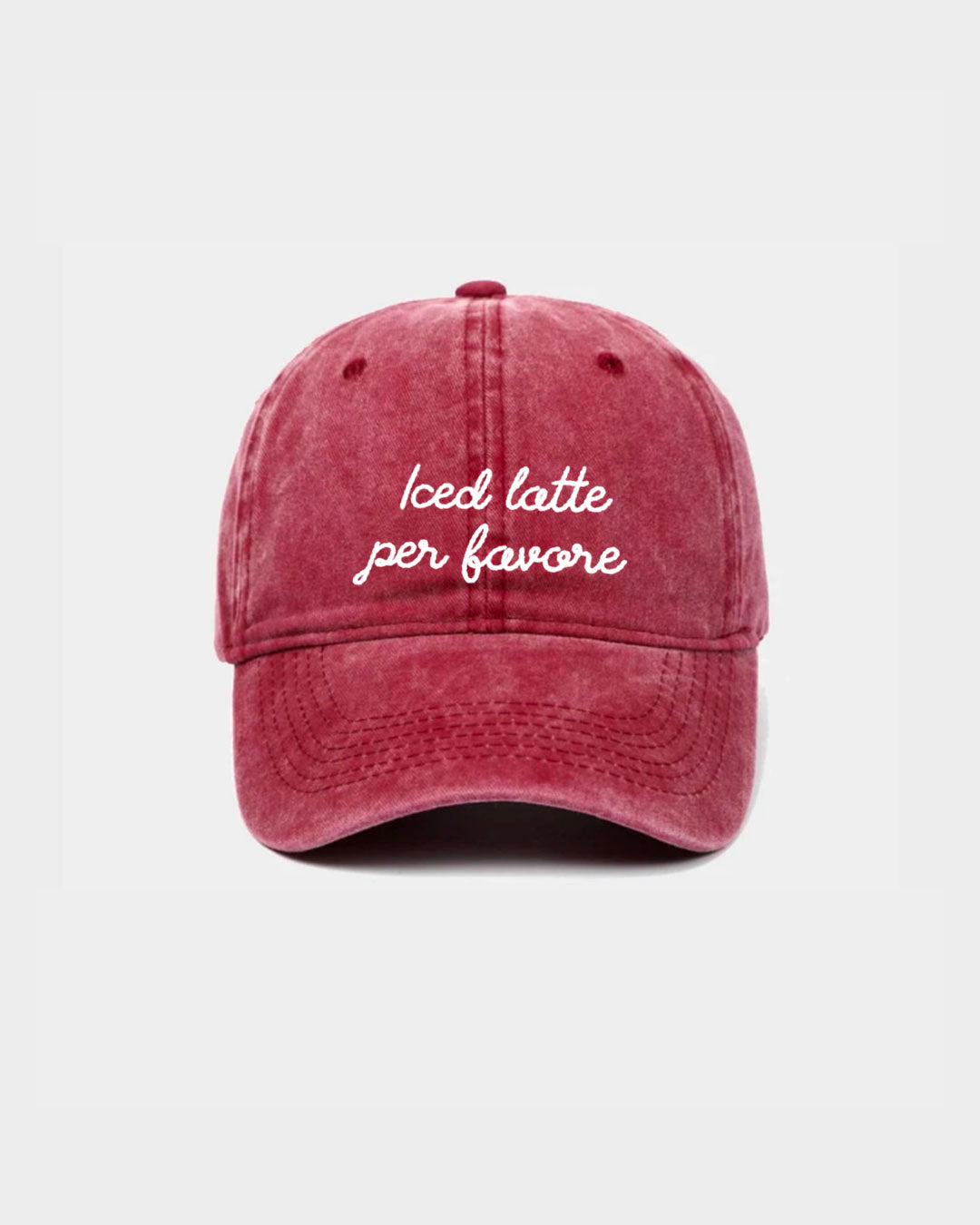 Casquette Brodée - Iced Latte