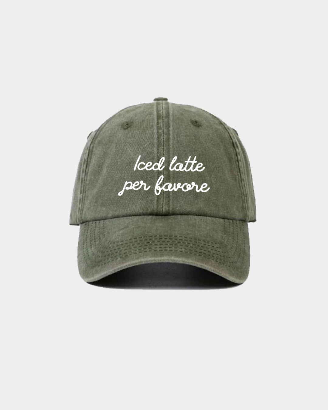 Casquette Brodée - Iced Latte