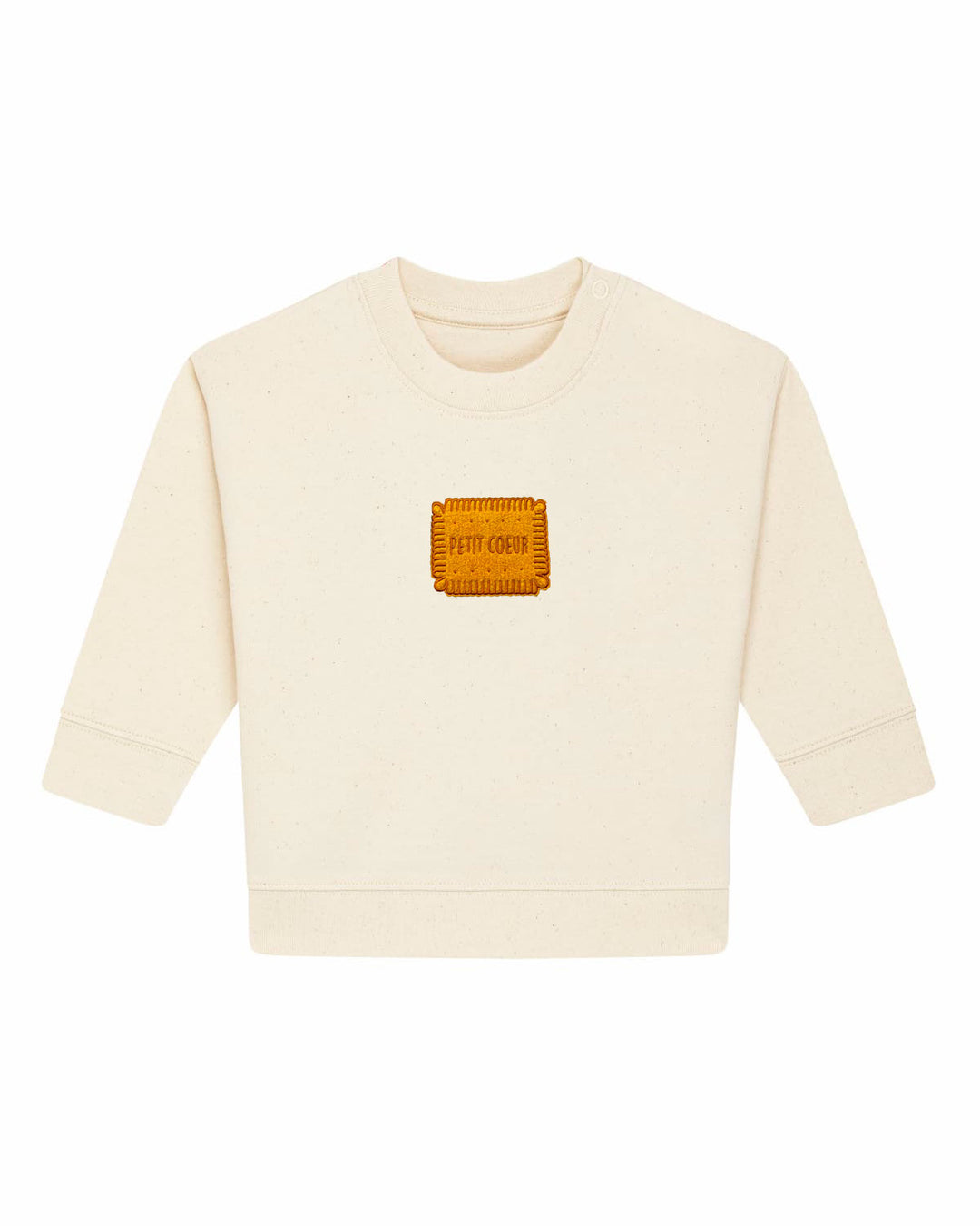 Sweat Brodé Bébé  - Petit Coeur