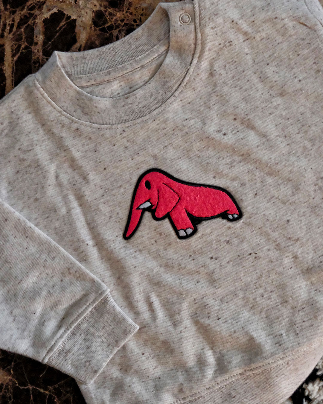 Sweat Brodé Bébé  - Éléphant