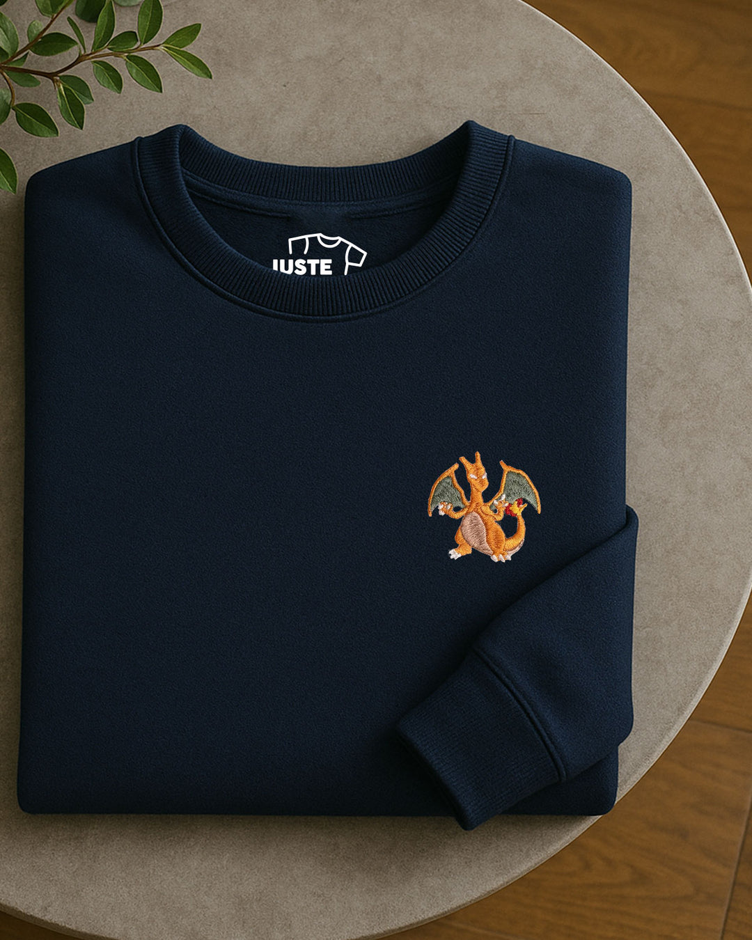 Sweat brodé - Dracaufeu