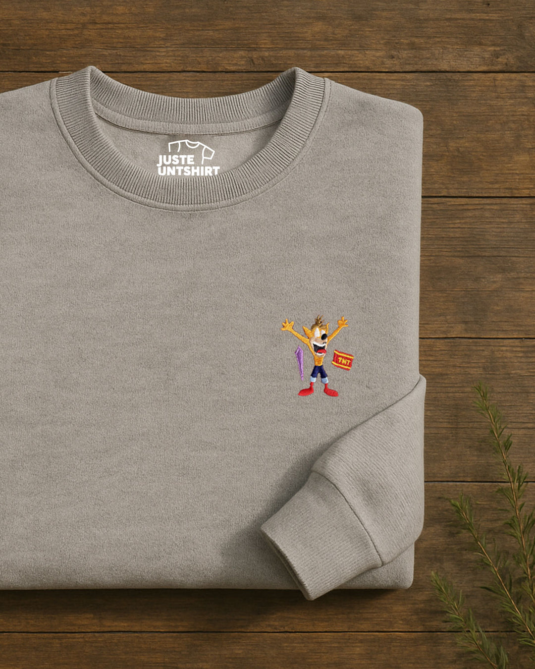 Sweat brodé - Crash Bandicoot