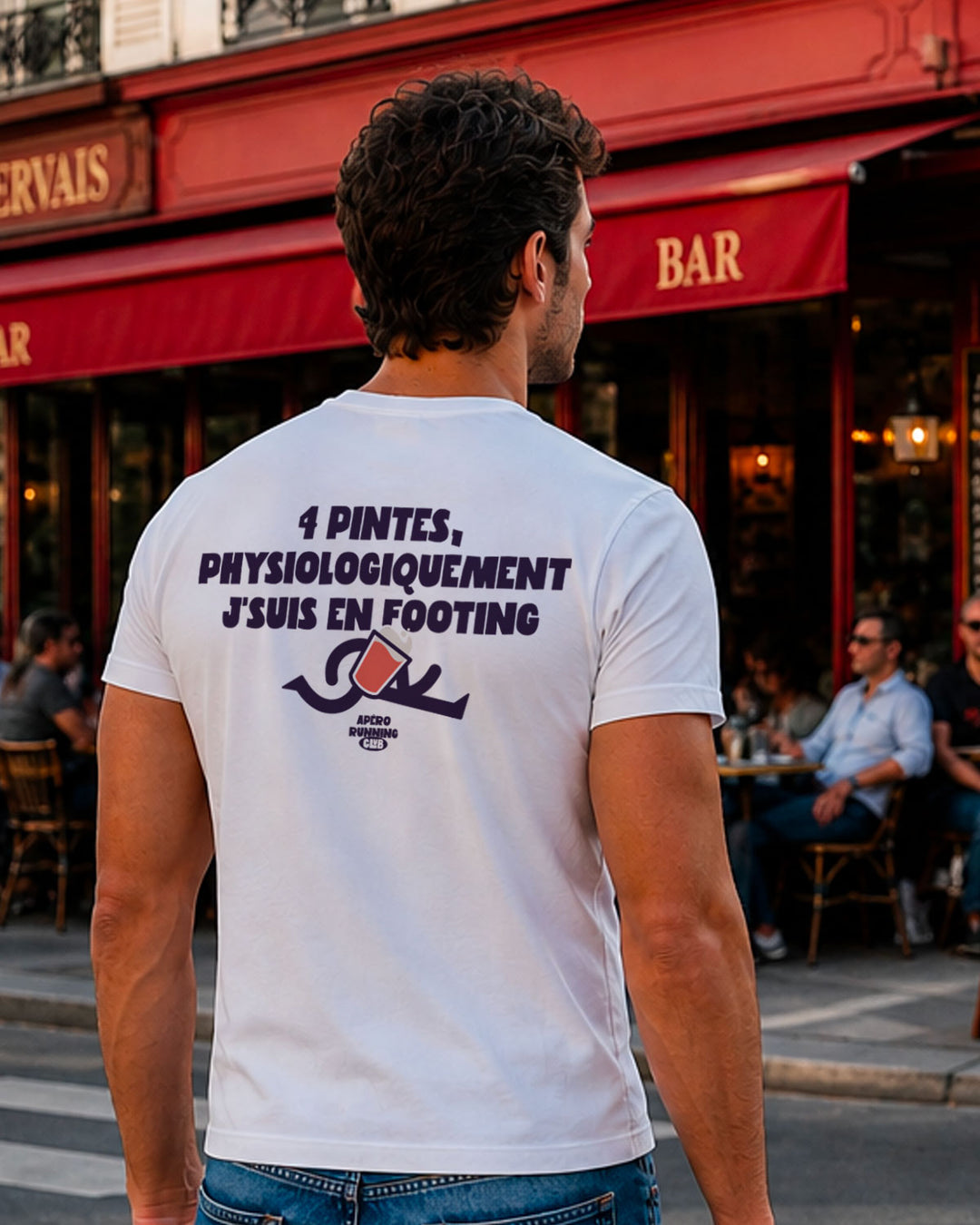 T-shirt Imprimé - Apéro Running Club
