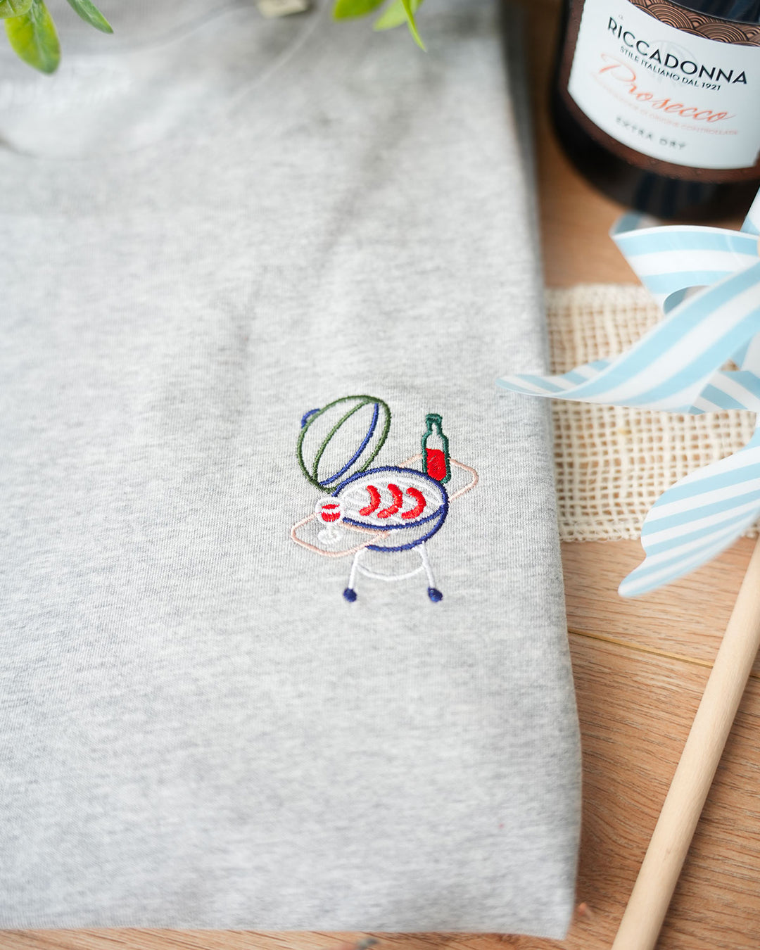 T-shirt Brodé - Barbecue