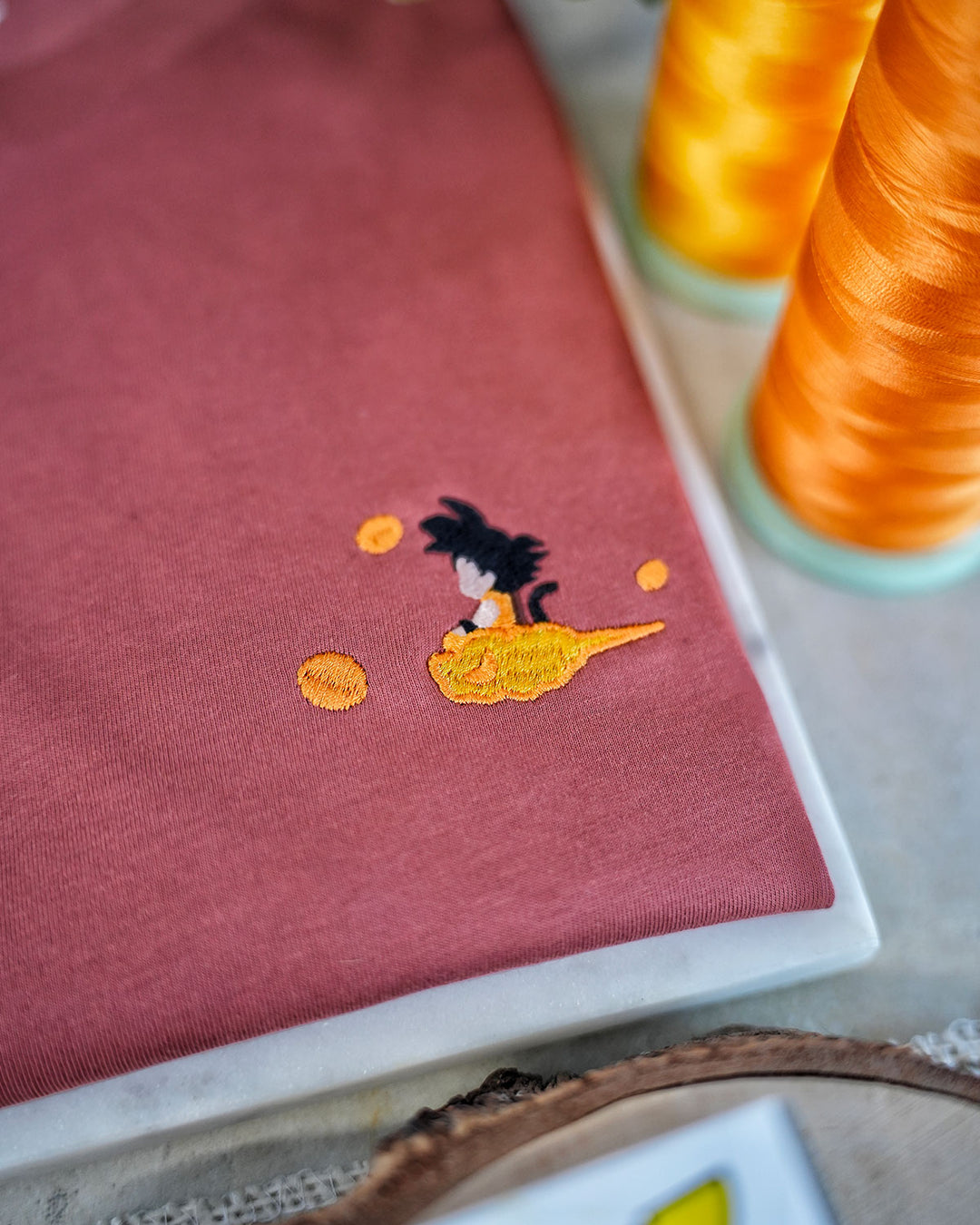 T-shirt brodé - Nuage