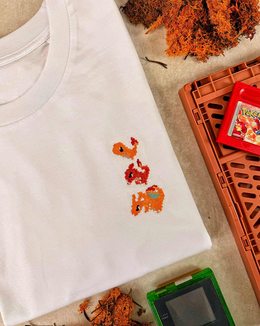 T-shirt Brodé - Salamèche