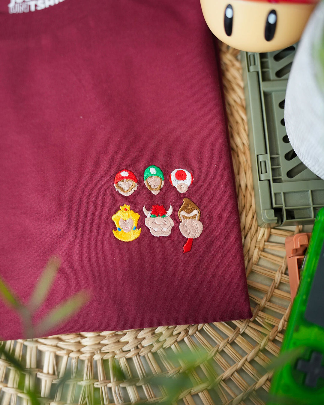 T-shirt Brodé - Univers Mario