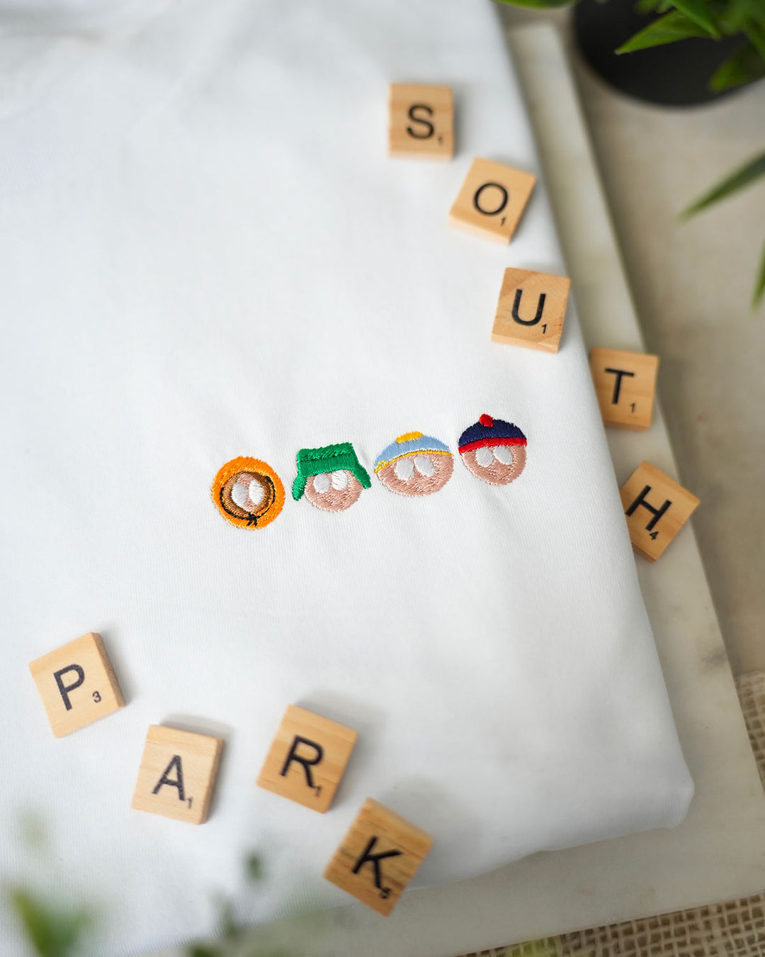 T-shirt Brodé - Cartman