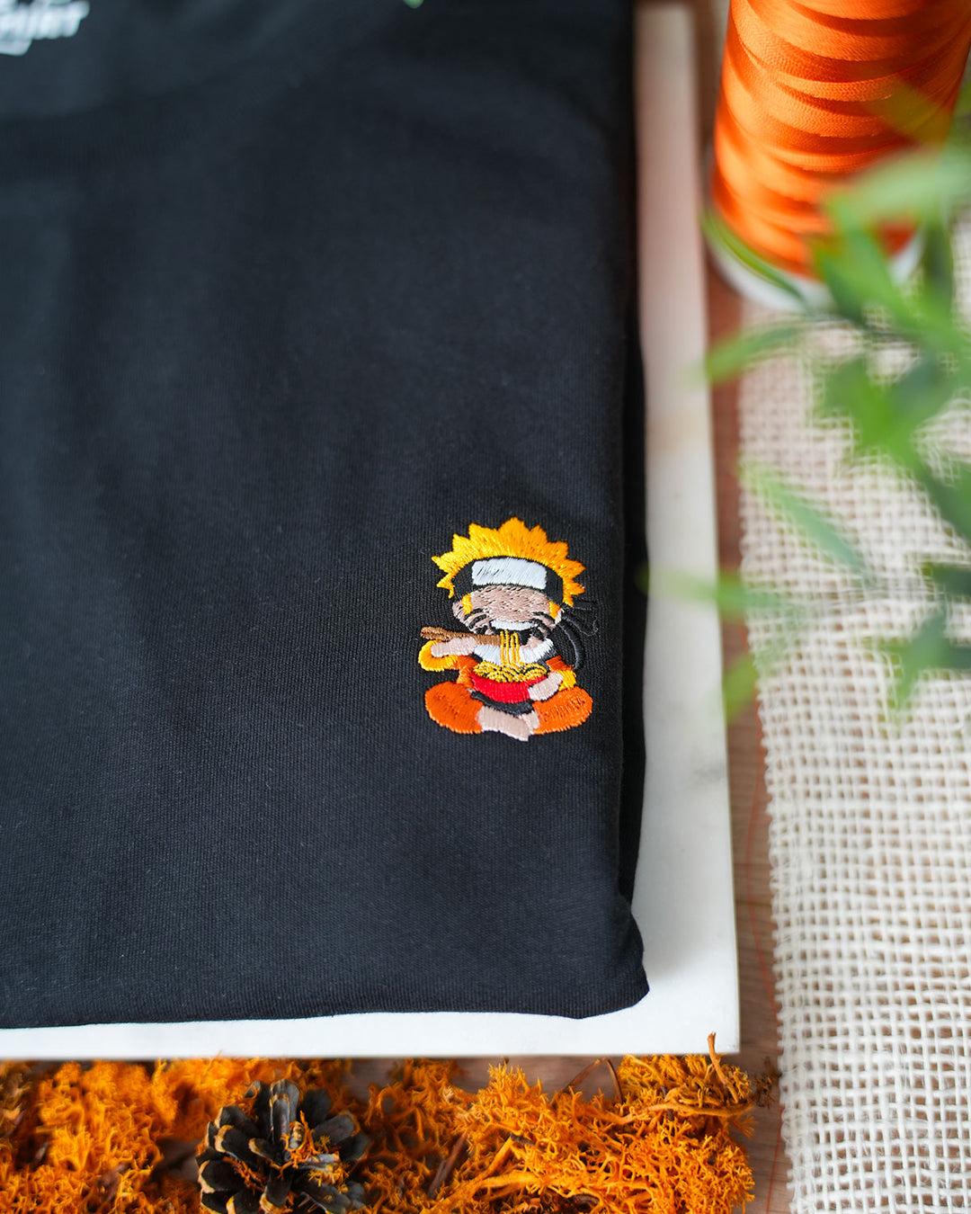T-shirt Brodé - Mangas Ramen